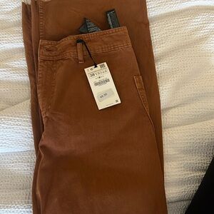 Zara Marine straight jeans in brown